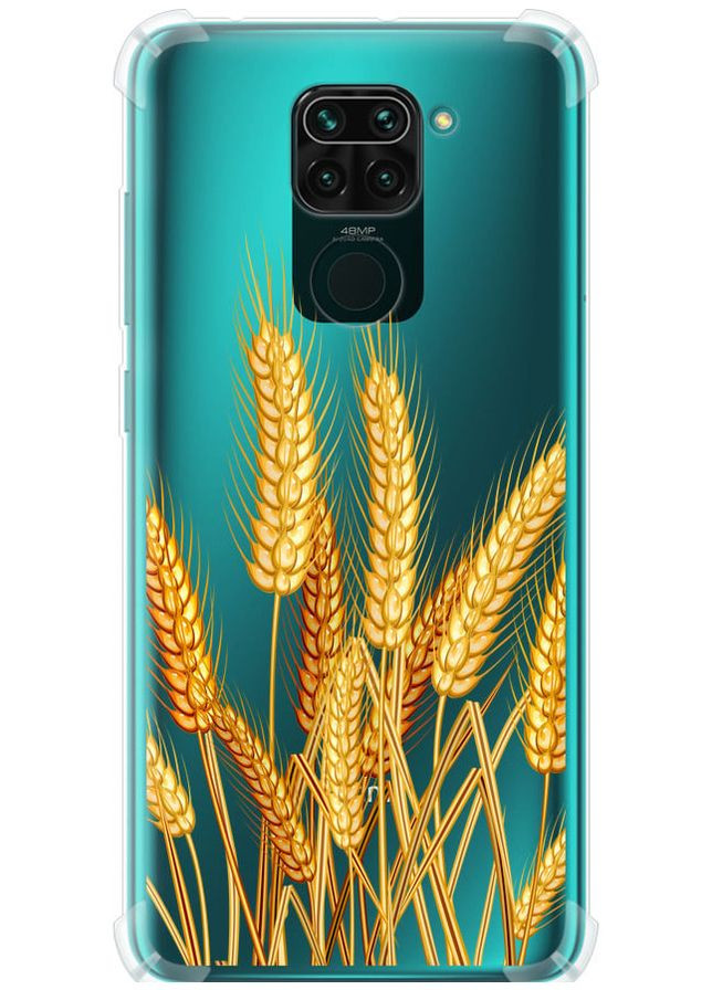 Силикон с усиленными углами чехол 'Колоски пшеници' для Endorphone Xiaomi Redmi Note 9 (276964053)