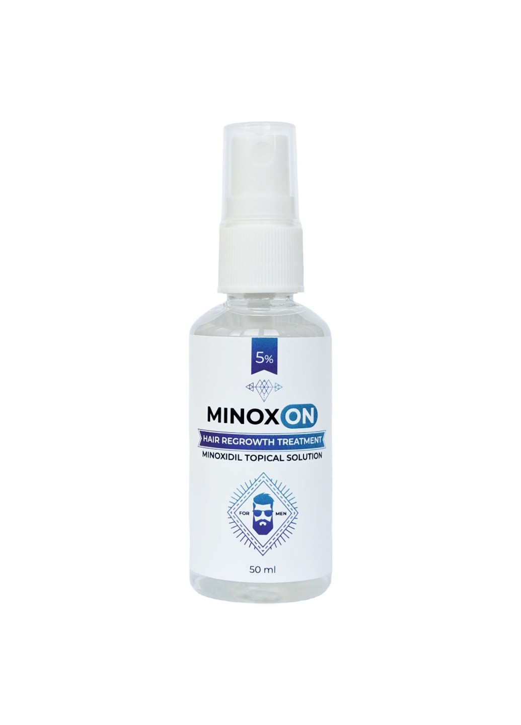 Чоловічий лосьйон для росту волосся Minoxidil 5% 50 мл Minoxon (263515408)