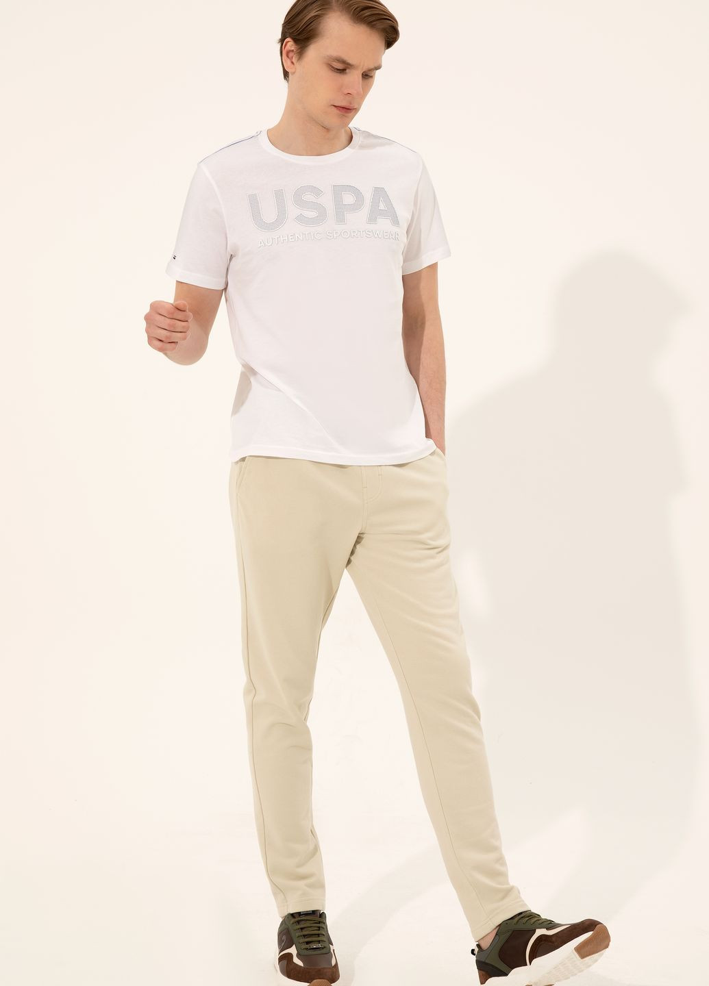 Серые брюки U.S. Polo Assn.