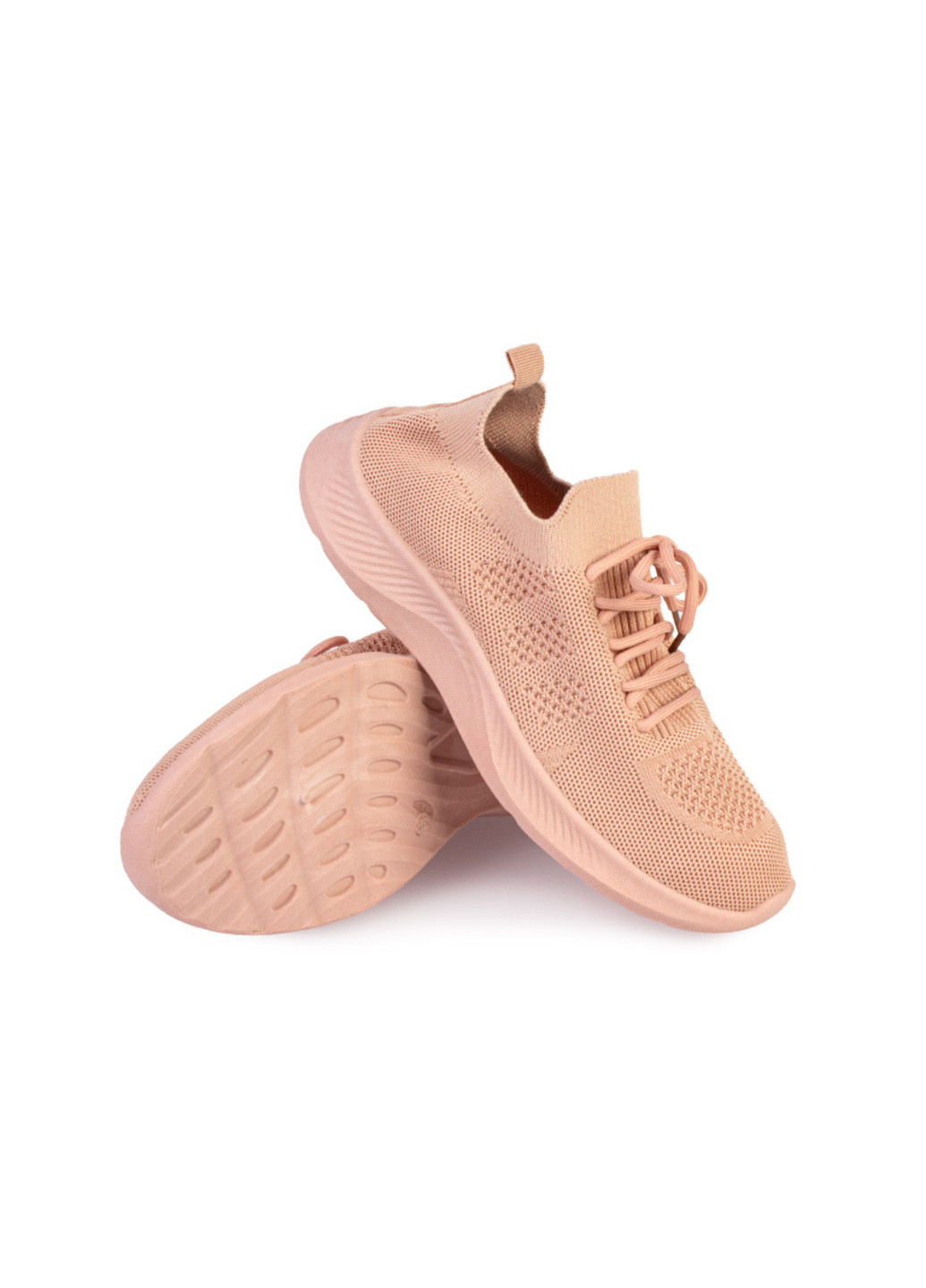 Розовые демисезонные кроссовки женские бренда 8200177_(4) Stilli