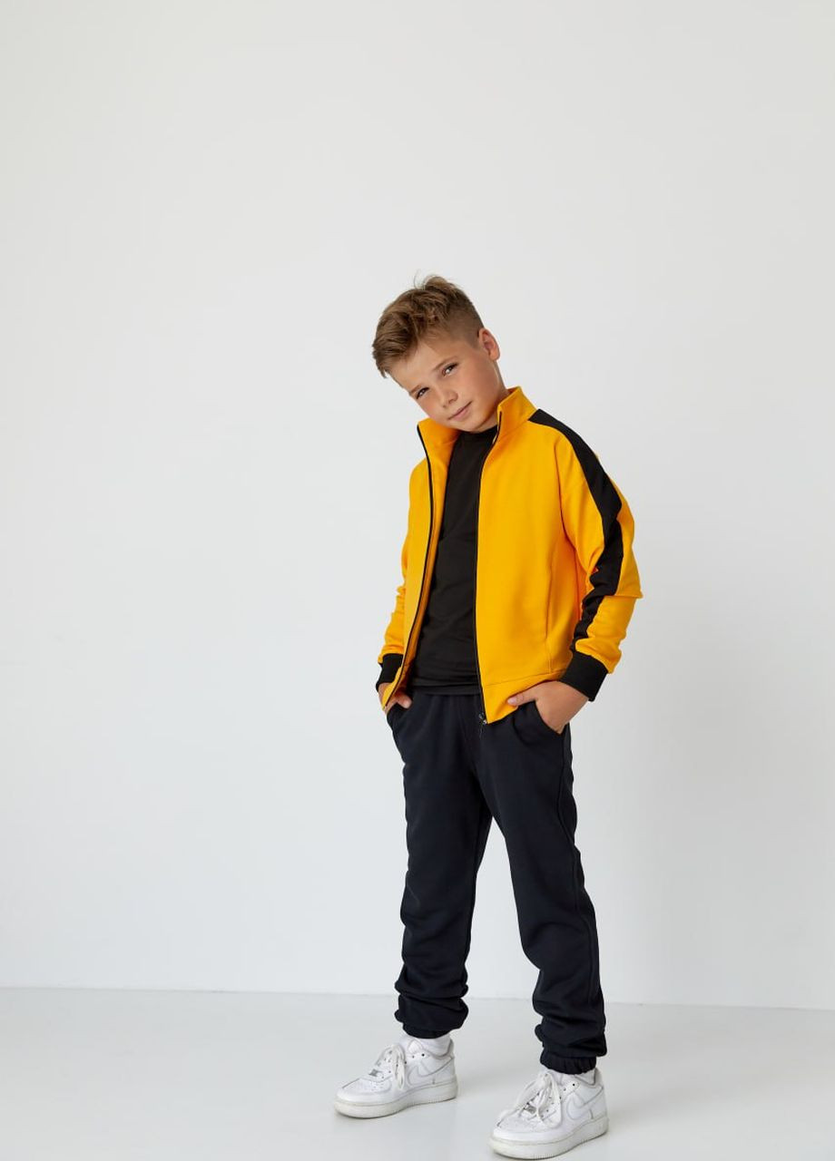 Детский спортивный костюм для мальчика желтый р.110 439137 New Trend (260596223)