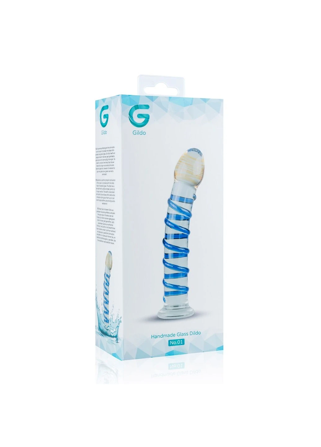 Стеклянный дилдо Glass Dildo No. 1 Gildo (277235324)