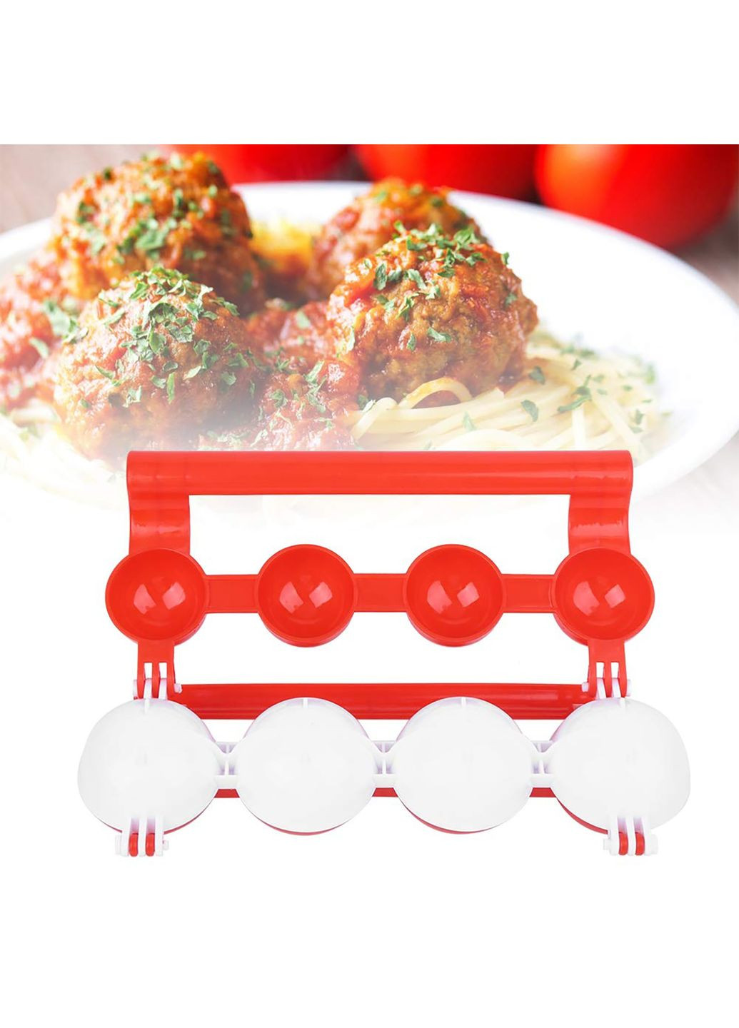 Форма для приготування фрикадельок із начинкою Stuffed Ball Maker Kitchen Master (276839335)