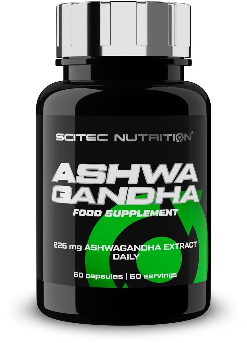 Экстракт ашваганды Ashwagandha 60 caps Scitec Nutrition (276251508)