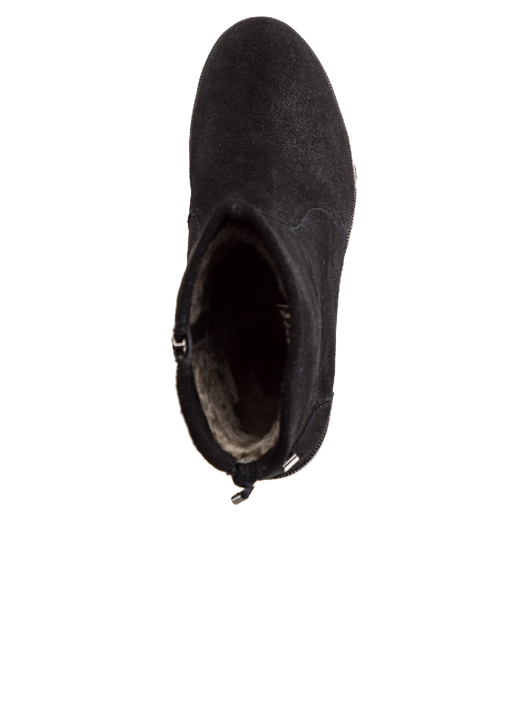 Осенние ботинки женские утепленные Elche из натурального велюра