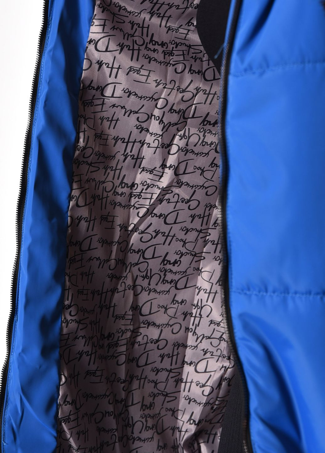Жилетка женская демисезонная удлиненная синего цвета Let's Shop (278050406)