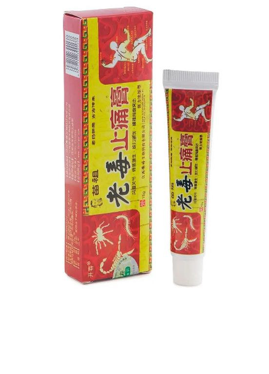 Китайская обезболивающая мазь для суставов Laodu Чжи Тен Гао 15 г No Brand (273410331)