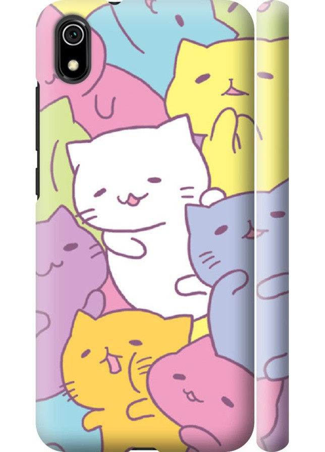 3D пластиковий матовий чохол 'Кошенята ' для Endorphone Xiaomi Redmi 7A (258263334)