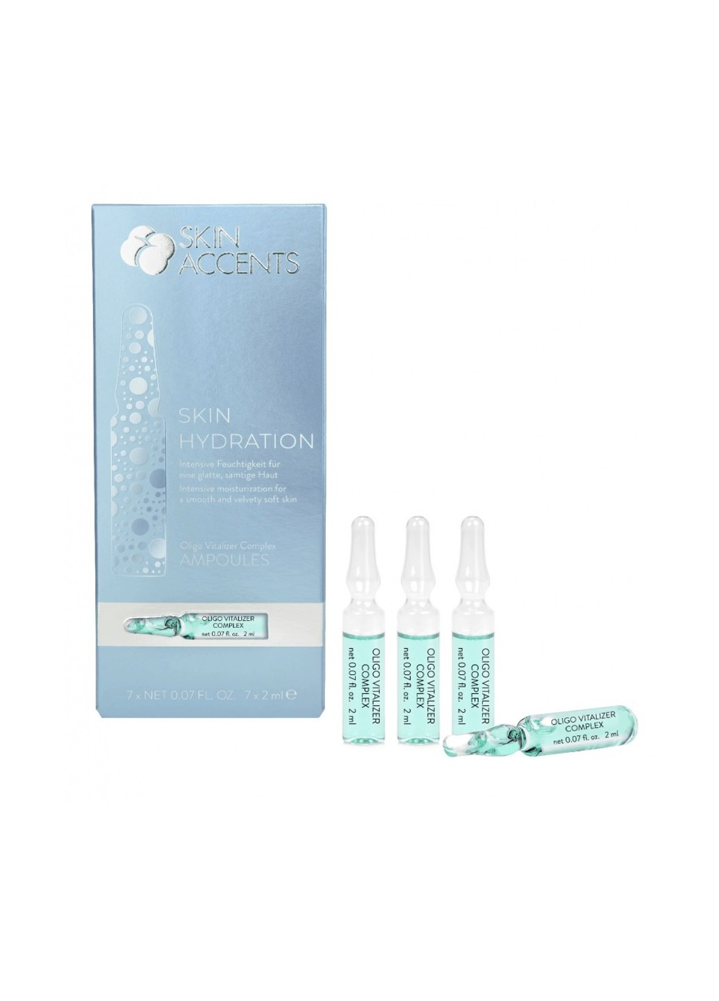 Оліго ревіталізуючий комплекс Oligo Vitalizer complex Skin Accents Inspira 7х2 мл Inspira:cosmetics (269237934)