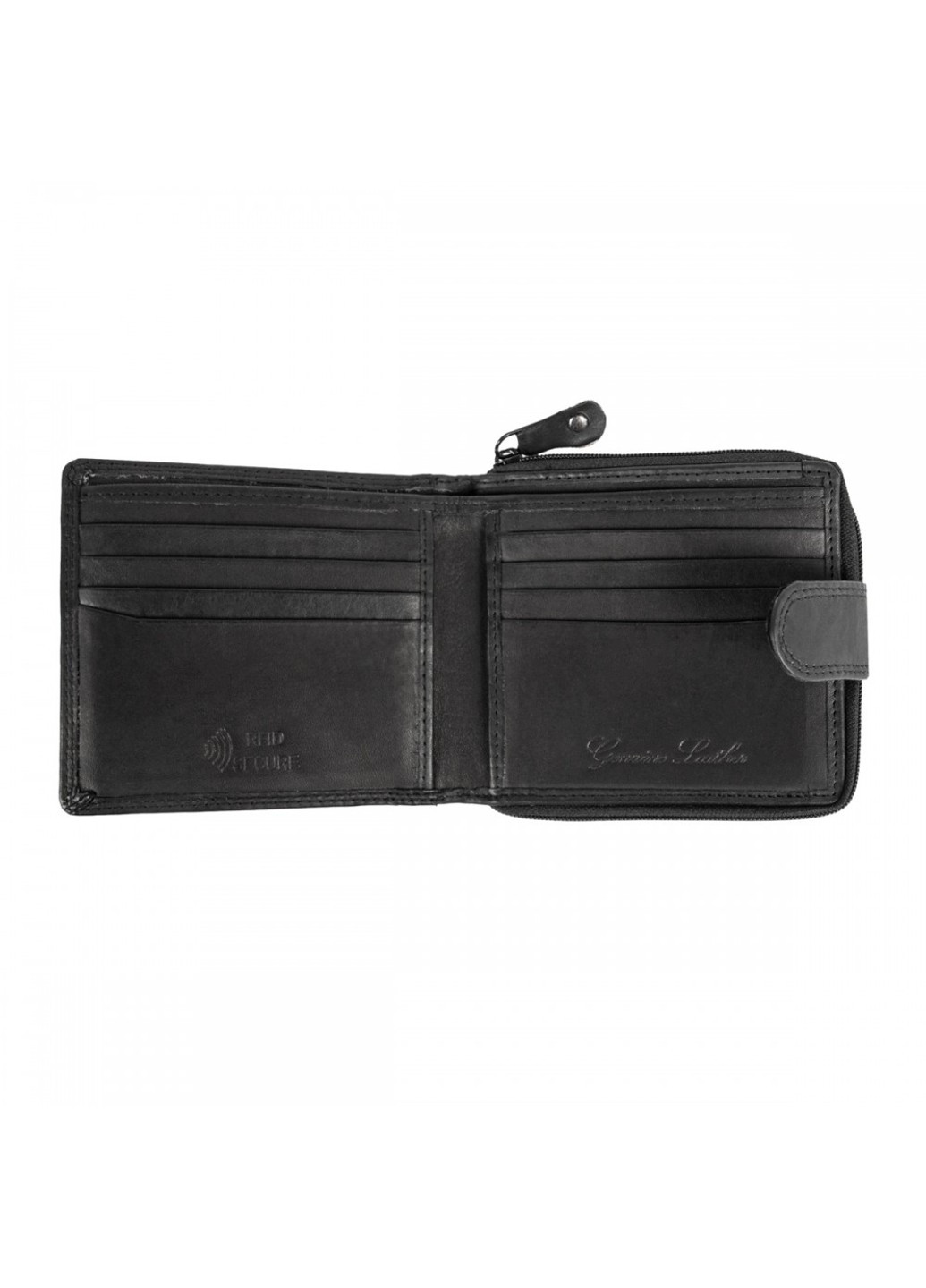 Шкіряний чоловічий гаманець JBNC43MN Black (Чорний) Ridgeback (276773557)