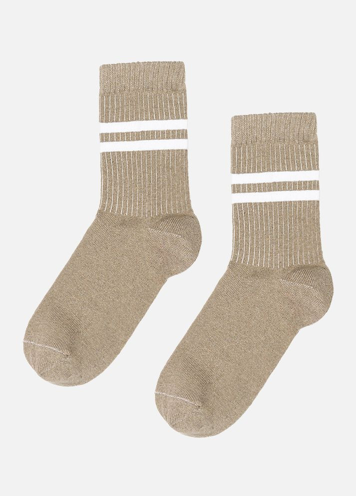 Шкарпетки для дівчинки колір бежевий ЦБ-00228516 Шкарпеткофф (262081044)
