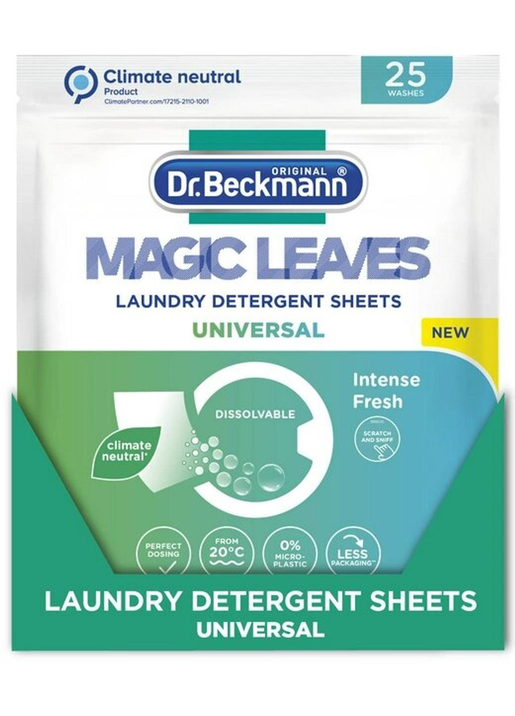 Серветки для прання Magic Leaves Універсальні 25 шт Dr. Beckmann (272790539)