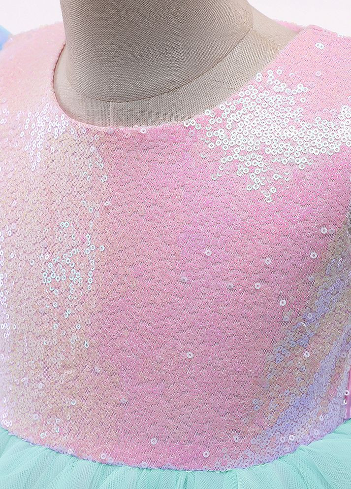 Розовое детское платье No Brand (261845291)