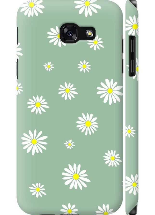 3D пластиковый матовый чехол 'Ромашки v4' для Samsung Galaxy A5 (2017) Endorphone Samsung Galaxy A5 (2017) (258086619)