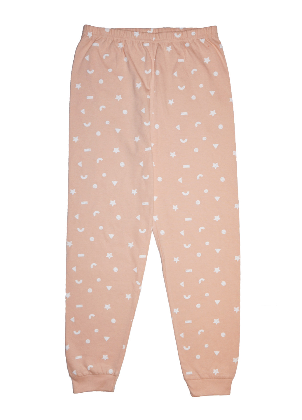 Персиковые домашние демисезонные брюки Primark