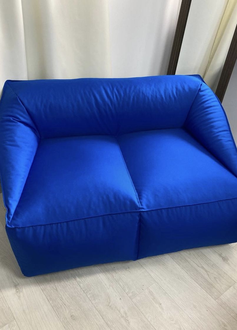 Безкаркасный диван из ткани Оксфорд Синий 120см No Brand (276069467)