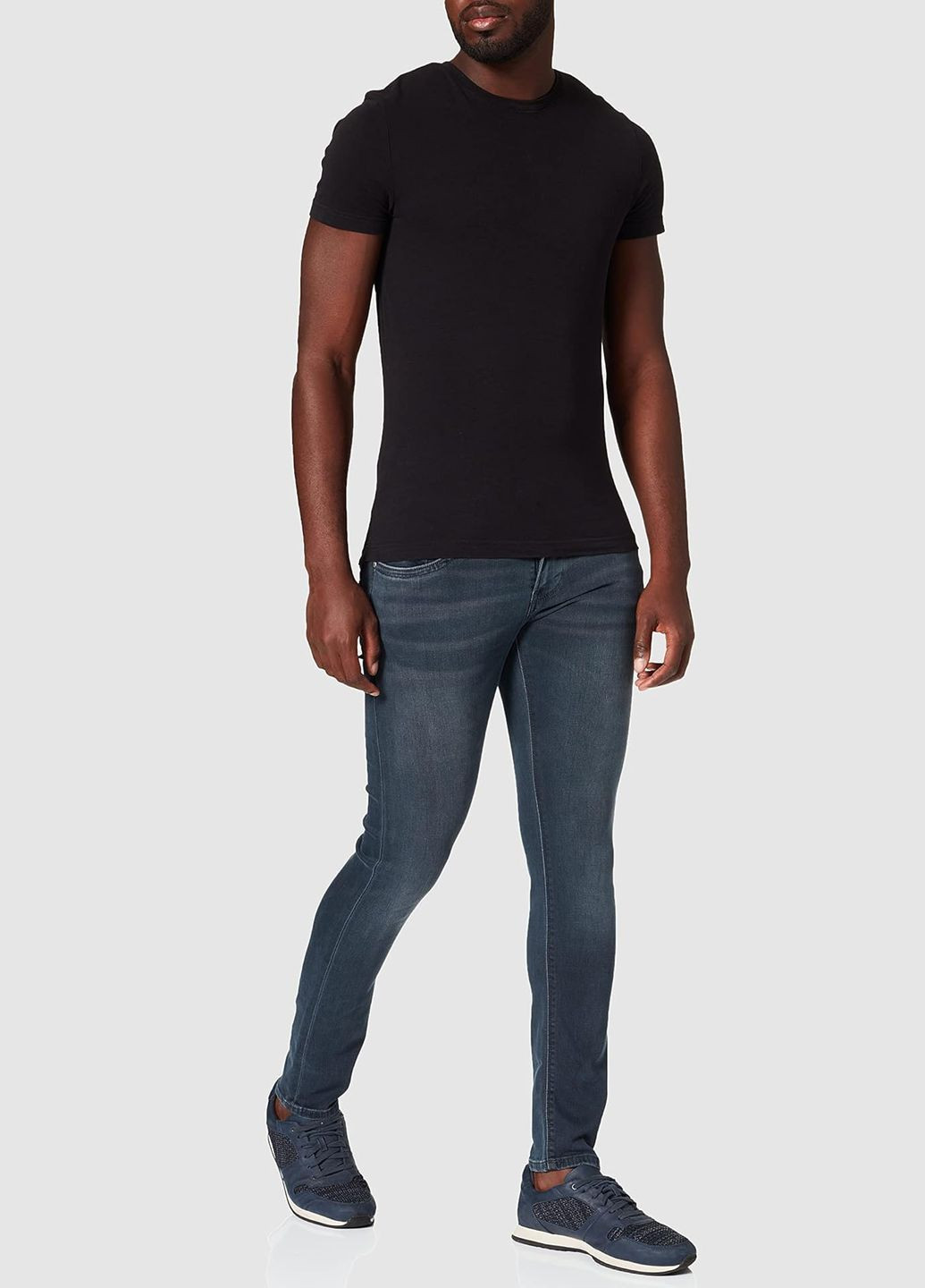 Серые джинсы Pepe Jeans