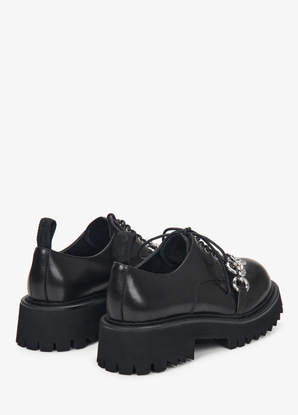 Estro Туфлі, колір чорний чорний з, україна — демісезон (276382676)