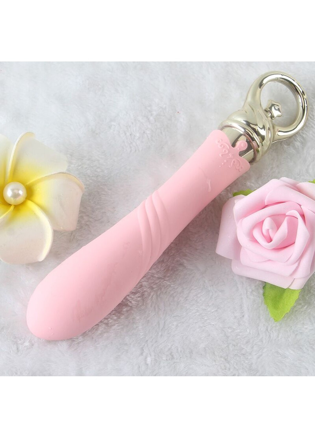 Вибратор для точки G с подогревом Sweet Magic - Courage Fairy Pink Zalo (258470937)