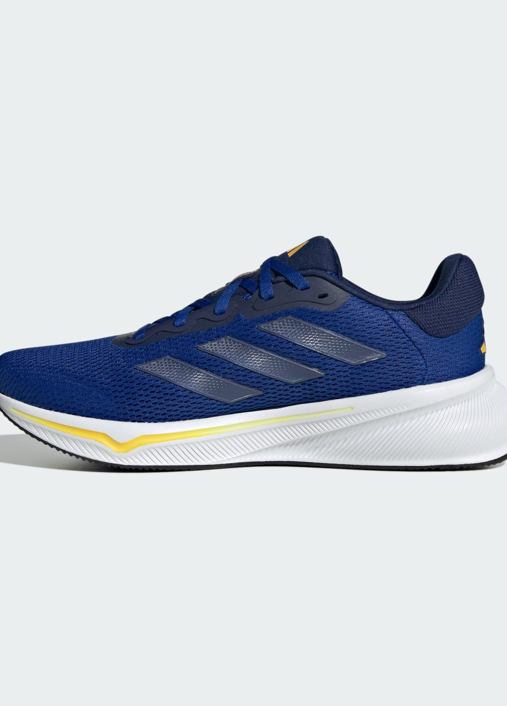 Синие всесезонные кроссовки response adidas