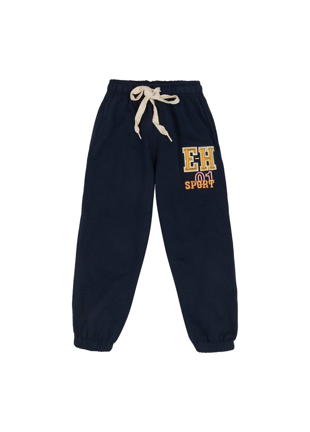 Темно-синие спортивные демисезонные брюки E & H