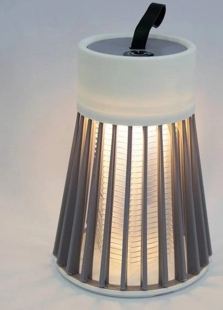 Лампа аккумуляторная от комаров 5W Mosquito killing Lamp YG-002 лампа фурминатор - светильник от насекомых USB серая Led (259265572)