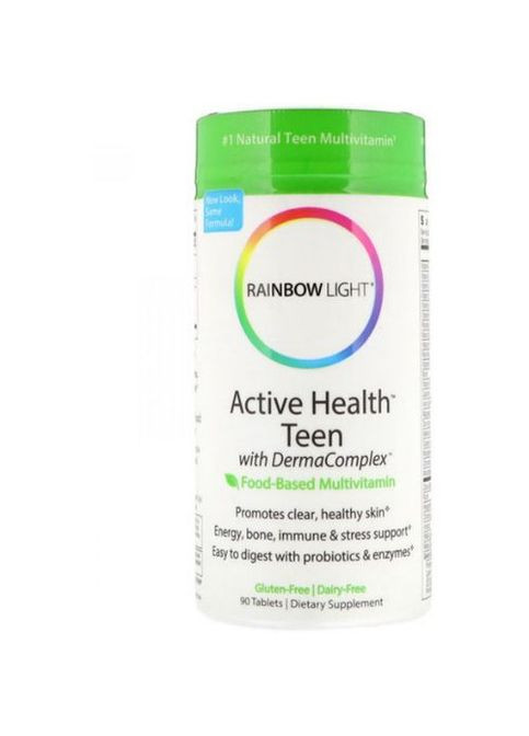 Active Health Teen Food-Based Multivitamin 90 Tabs Rainbow Light (264295705)