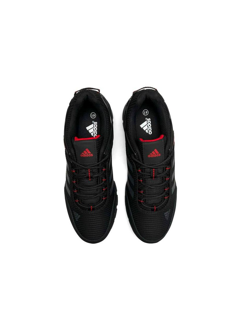 Чорні Осінні кросівки чоловічі, вьетнам adidas Terrex Continental Black Gray Red