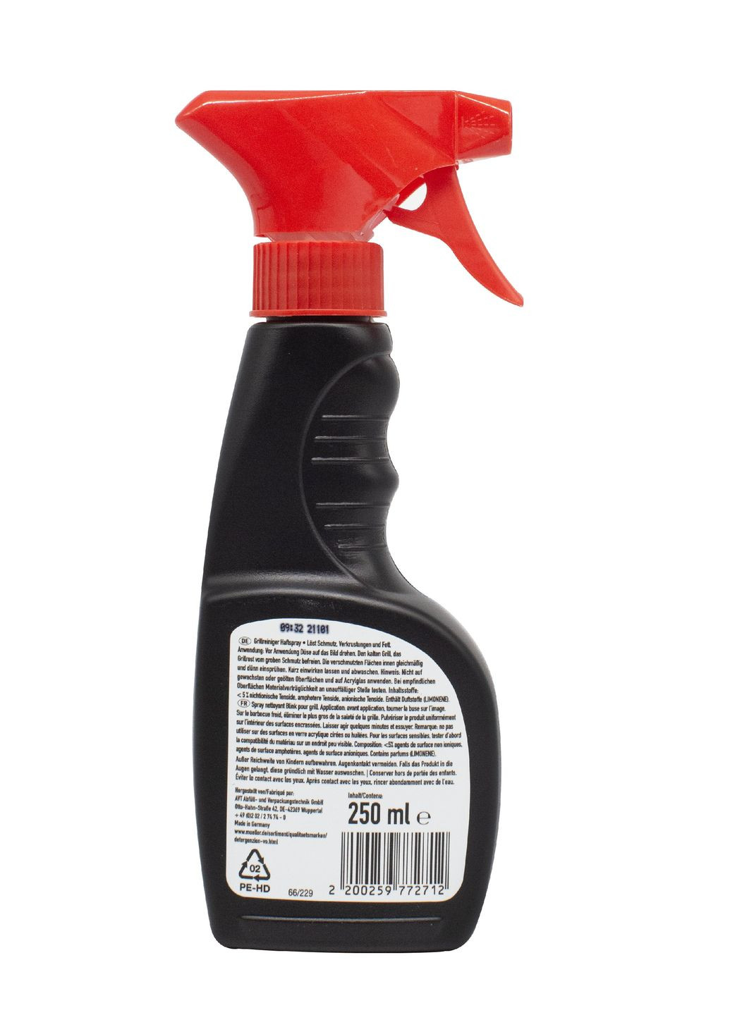 спрей-средство для чистки гриля 250 мл CleanPac (272996221)