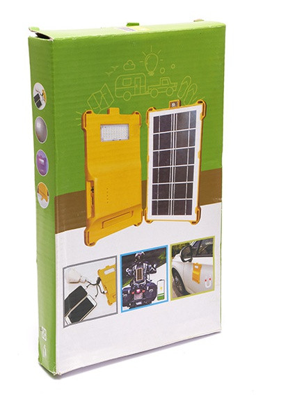Портативная солнечная панель с светодиодным фонариком USB-аккумулятор OEING PSPF1 Led (257623838)