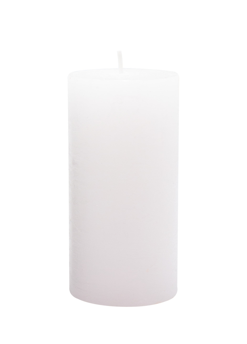 Свічка циліндрична Rustic біла 120*60 (38 год) Candlesense Decor (257033647)