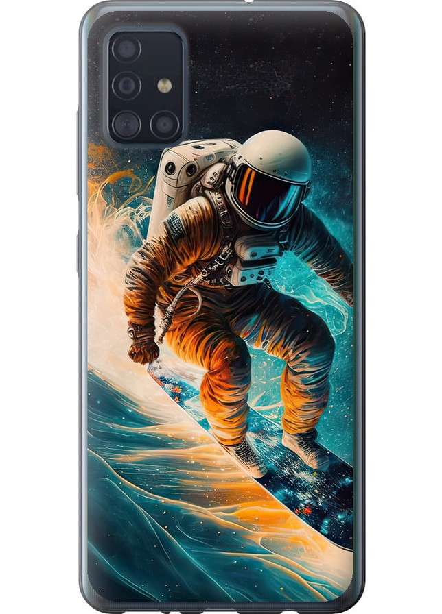 Силіконовий чохол 'Сноубордист' для Endorphone Samsung Galaxy A51 2020 A515F (258089677)