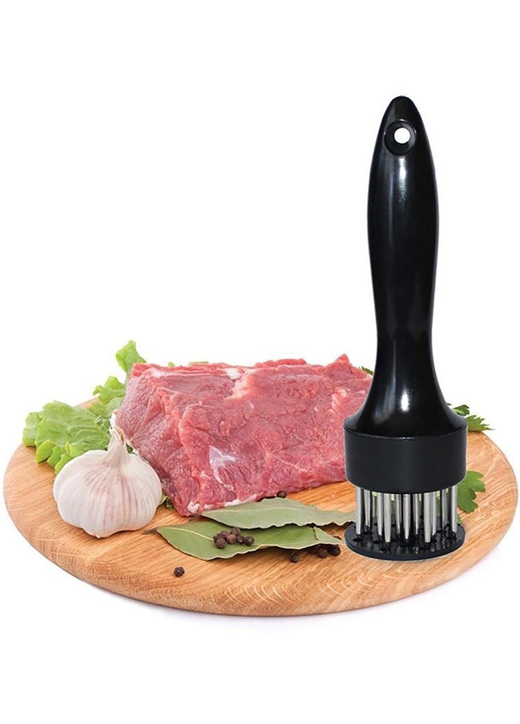Тендерайзер молоток размягчитель разрыхлитель разрыхлитель для мяса черный A-Plus (274060166)