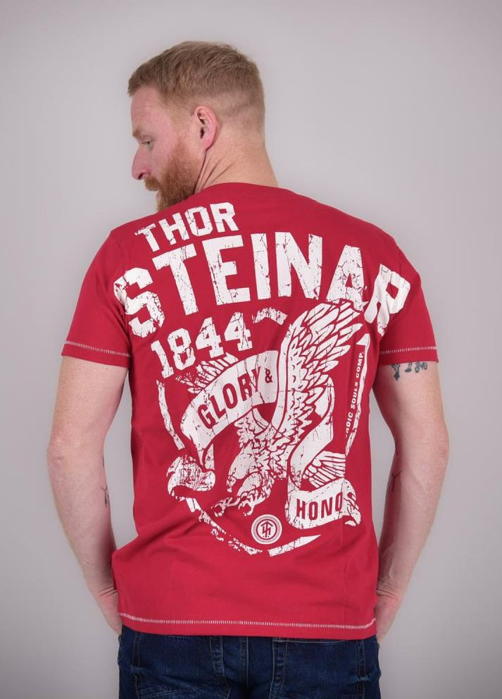Красная футболка honor red Thor Steinar