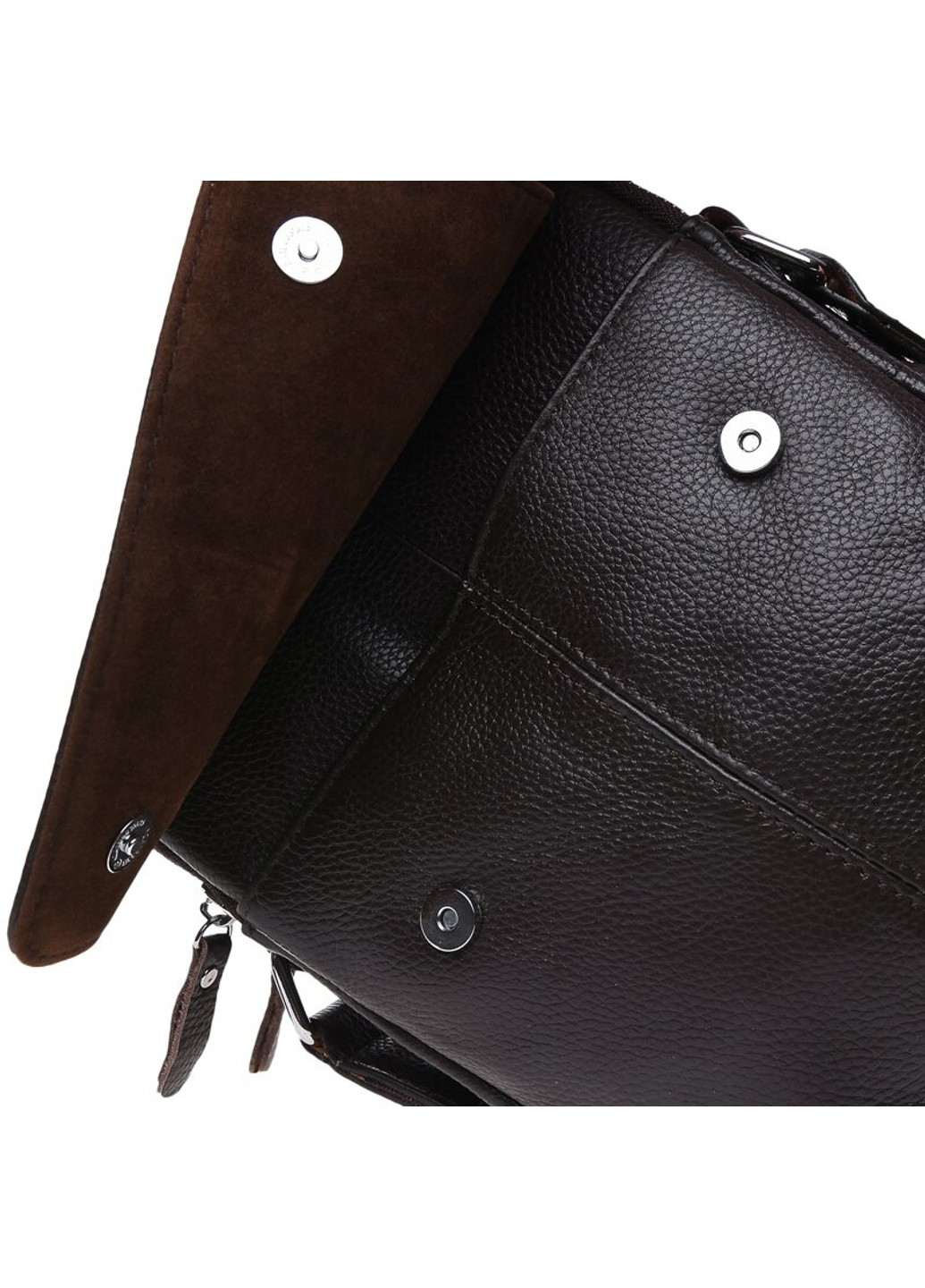 Чоловіча сумка шкіряна K1B065-brown Keizer (266144083)