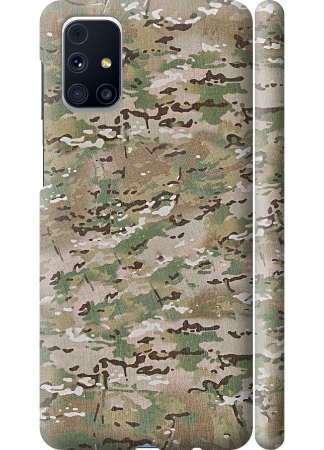 3D пластиковый матовый чехол 'Камуфляж v5' для Endorphone Samsung Galaxy M31s M317F (259159079)