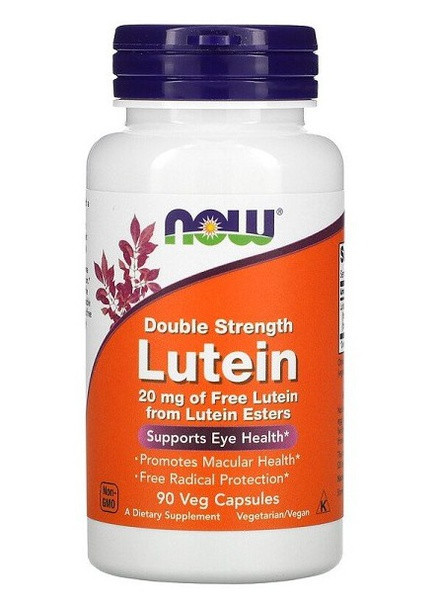 Lutein 20 mg 90 Veg Caps Now Foods (256725242)