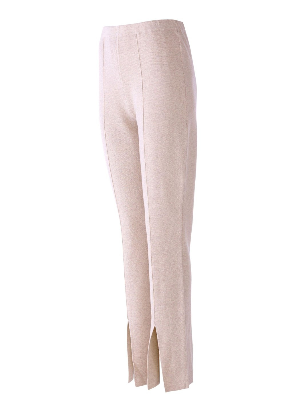 Бежевые летние женские брюки бежевый Oui