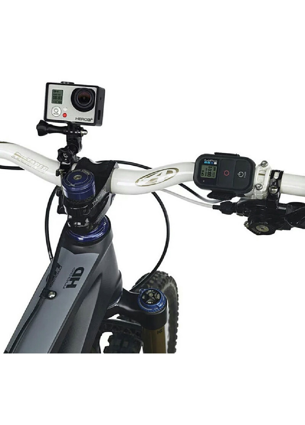 Крепление держатель на руль велосипеда, мотоцикла с поворотным удлинителем для экшн-камеры (474048-Prob) Unbranded (257225844)