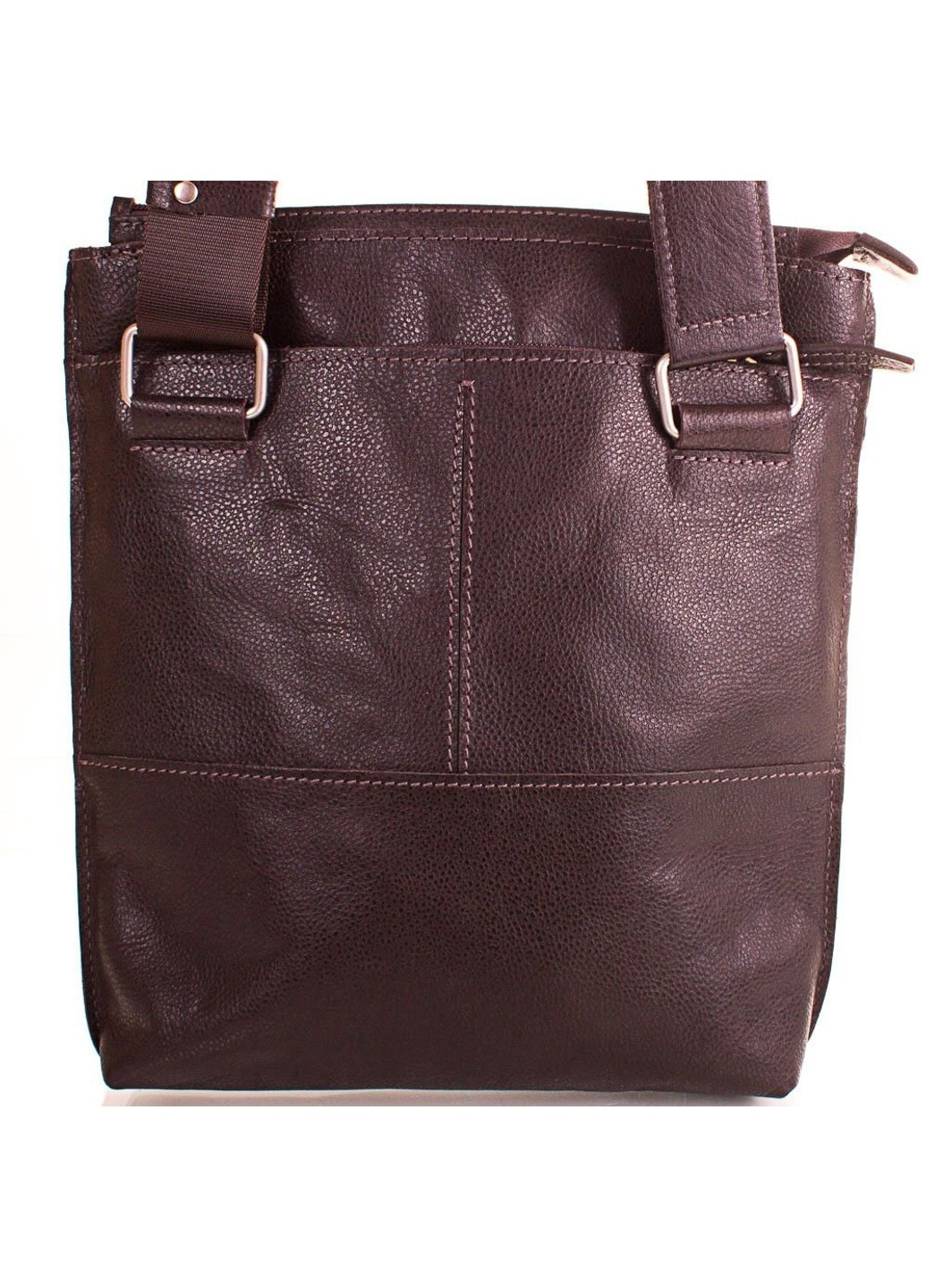 Кожаная коричневая мужская сумка-планшет Eterno (263776434)