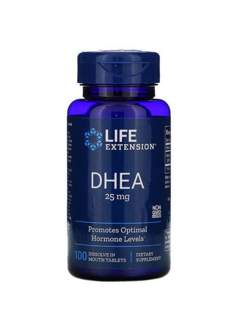 DHEA 25 mg 100 Tabs LEX-60710 Life Extension (259967049)