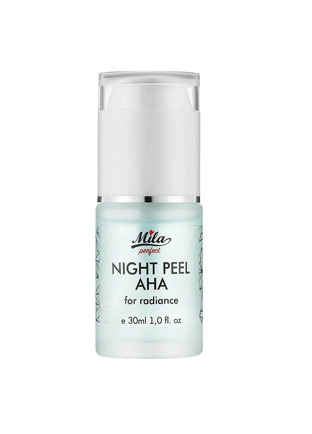 Нічний AHA пілінг для сяйва шкіри рН 4,0 AHA peel perfect 30 мл Mila (269238009)