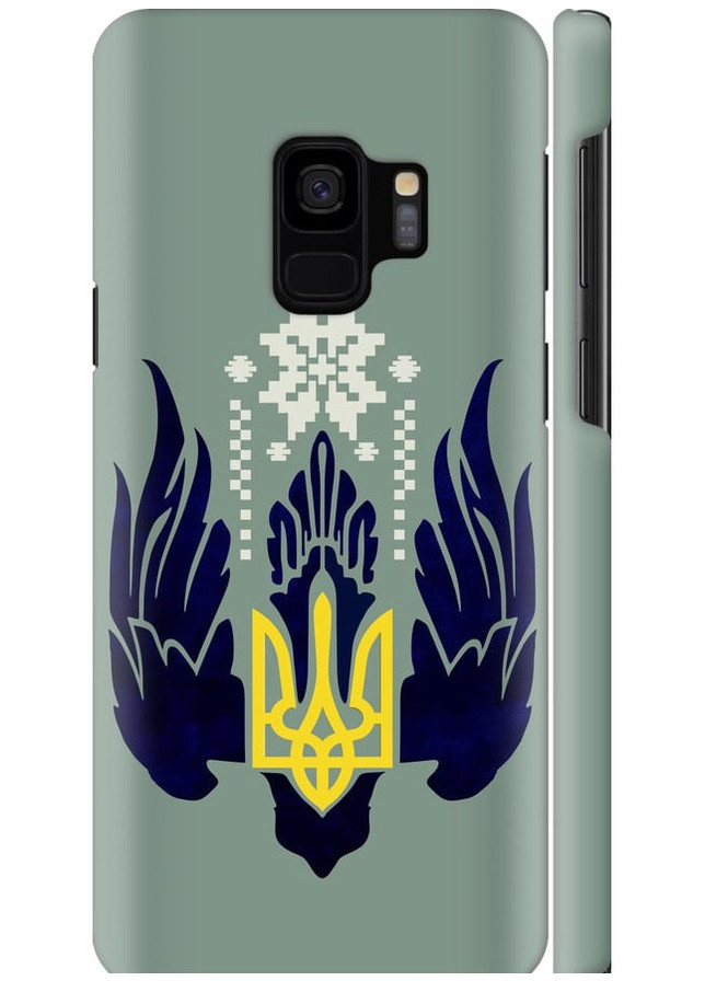 3D пластиковий матовий чохол 'Тризуб із крилами' для Endorphone Samsung Galaxy S9 (259943368)