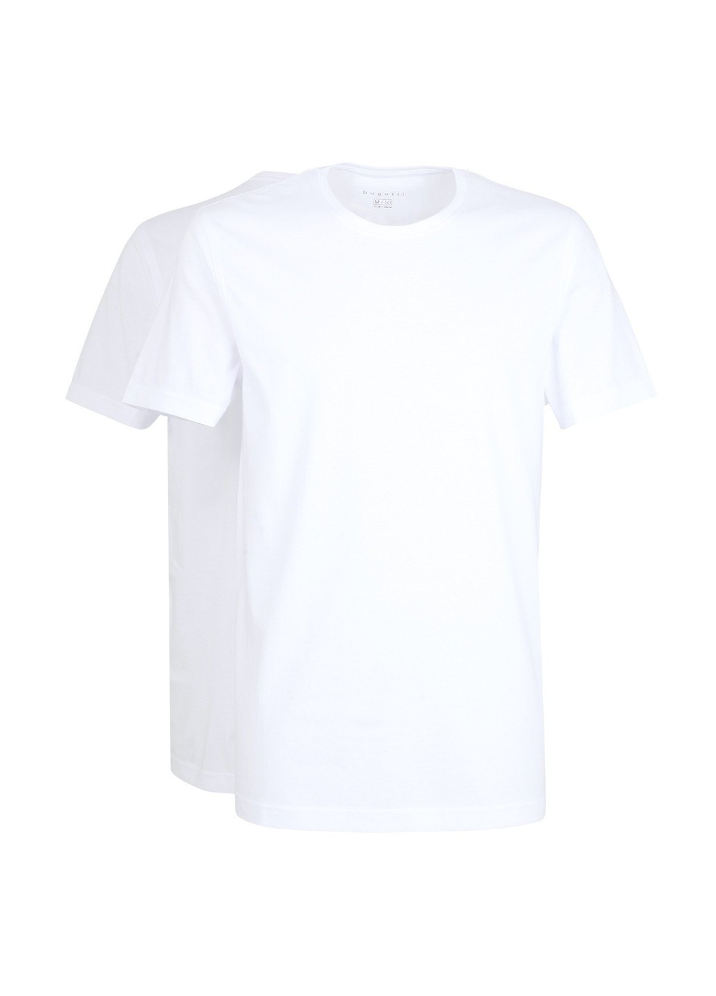Мужская нательная футболка набор из 2 шт. 50152/4009 110 Белый Bugatti (258500647)