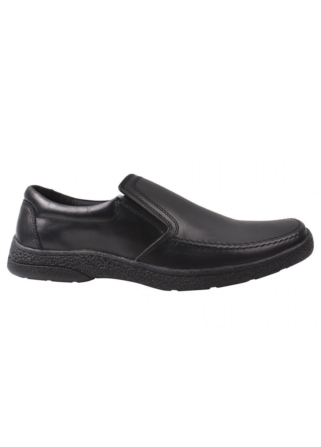 Туфлі чоловічі натуральна шкіра, колір чорний Konors 483-20/23dtc (257419961)