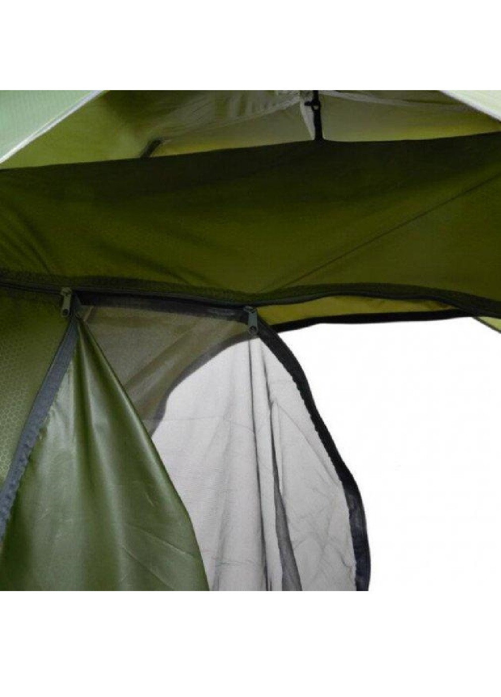 Палатка тент автоматическая с каркасом 4-х местная для отдыха на природе рыбалке в походе 200х200 см (474413-Prob) Зеленая Unbranded (258401726)