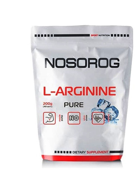 L-Arginine 200 g /40 servings/ Pure Nosorog Nutrition (258499601)
