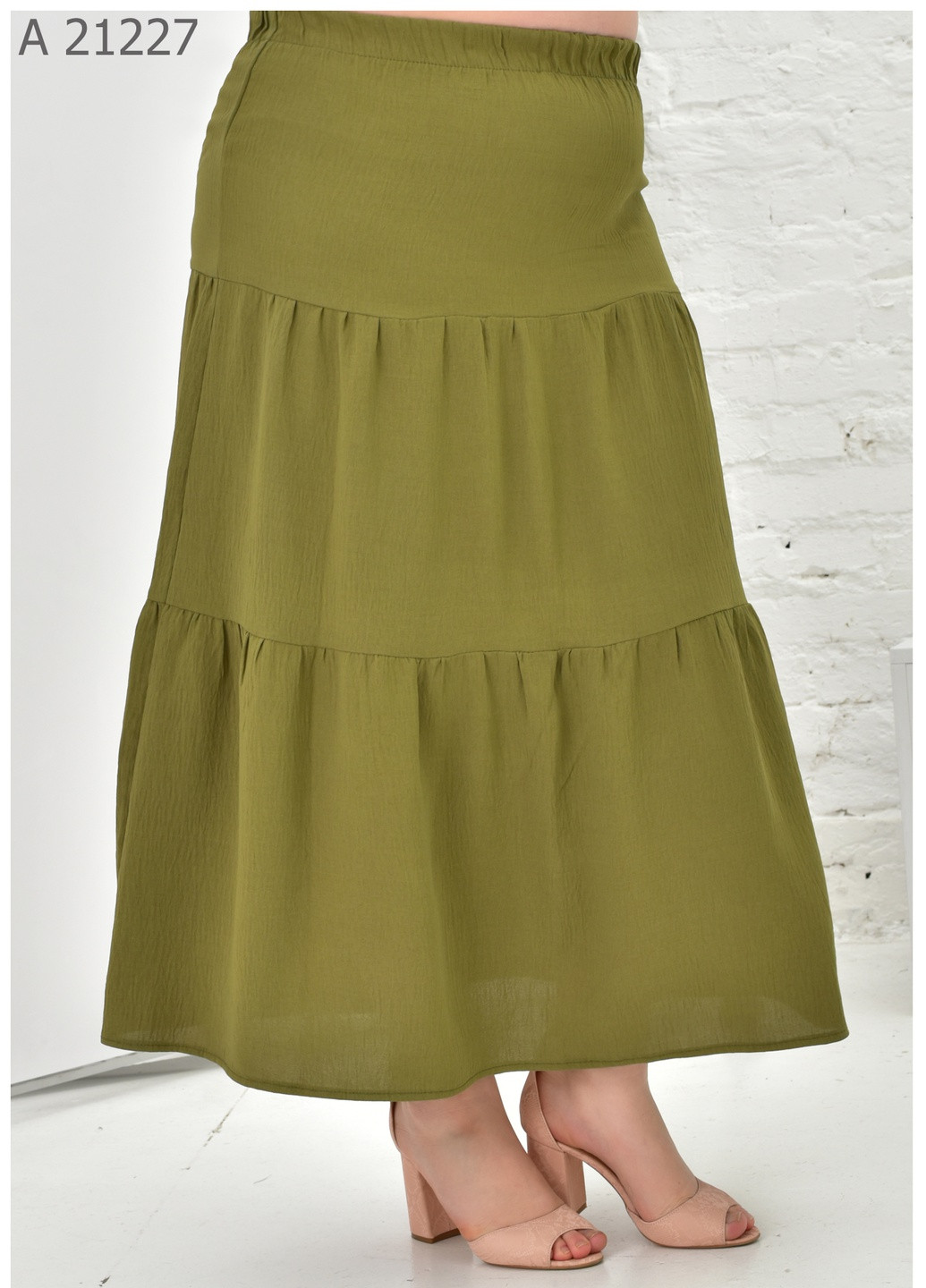 Жіноча літня юбка великого розміру SK (259035610)