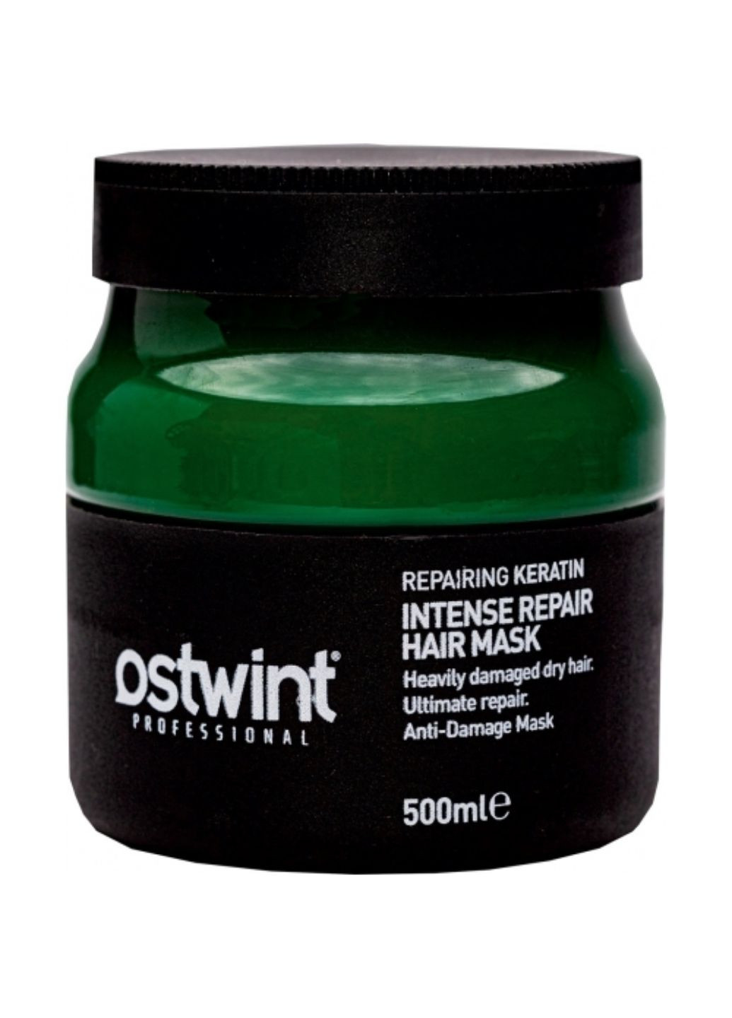 Маска для відновлення волосся professional, серія KERATIN 500 ml OSTWINT (276399933)