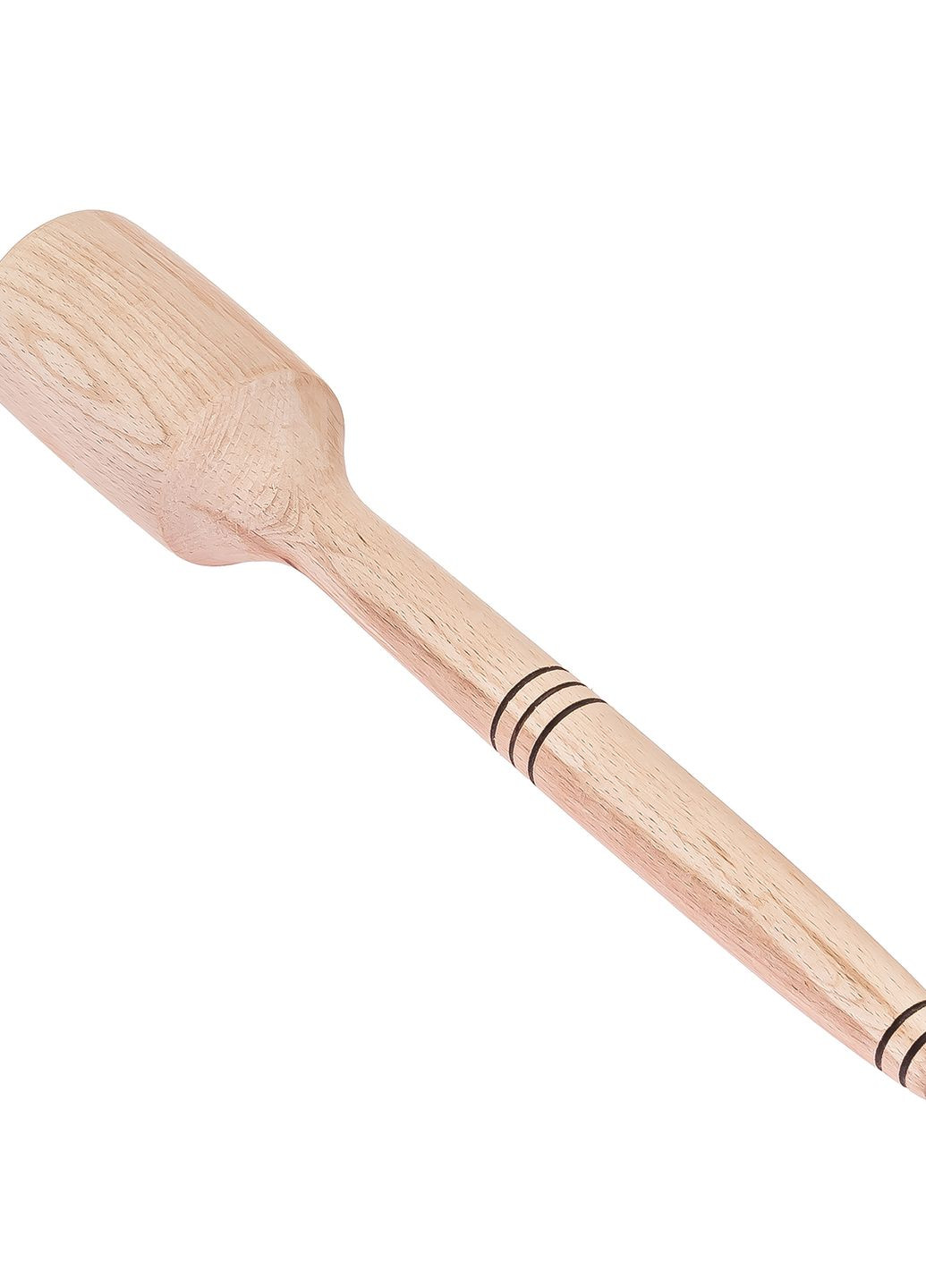 Набір товкачок макогонів картоплем'ялок фігурних для картоплі дерев'яних (3 штуки) Woodly (274382577)